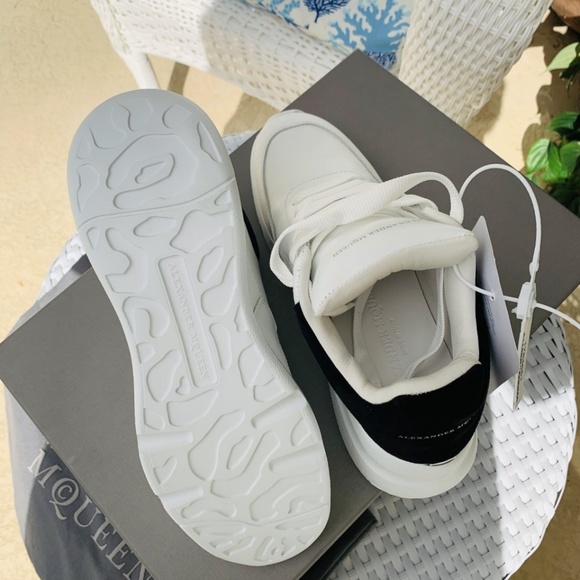 ALEXANDER MCQUEEN 50MM LEATHER & SUEDE SNEAKERS - Picture 5 of 5